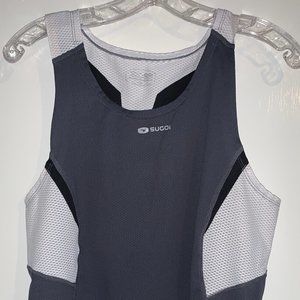 Sugoi Running Singlet - Large - Gray